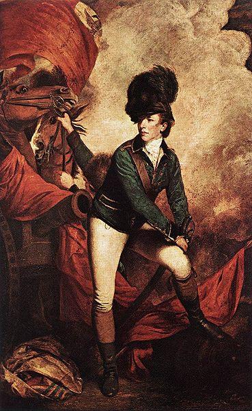 Sir Joshua Reynolds Portrait of Sir Banastre Tarleton oil painting image